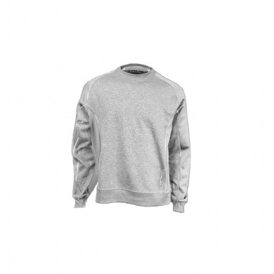 TRUE, mikina, Fleece, Crewneck, Pullover, silver, senior